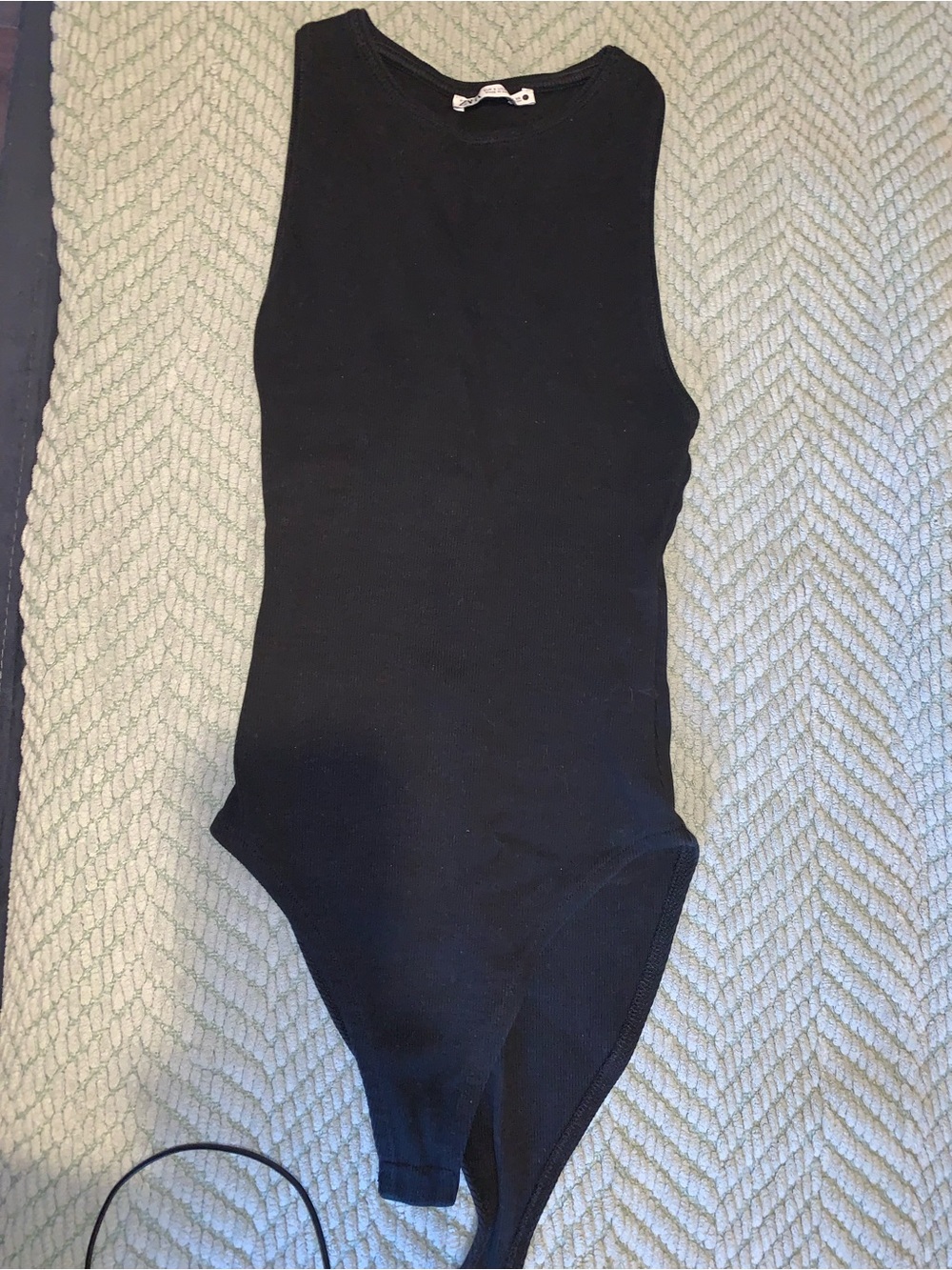 Black Women’s  Bodysuit - Classic Ribbed Tank